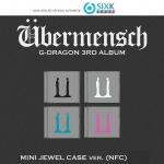 GD G-DRAGON 3. ALBUM [&Uuml;bermensch] MINI JEWEL versioon. (Interneti-kasu) [NO POB] RANDOM