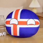 10 cm Polandball mini pl&uuml;&uuml;sis m&auml;nguasi Kasahstan Iisrael Palestiina Iraak Egiptus Countryball Anime V&auml;lisseadmed kingitused Iceland