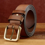 Meeste nahast v&ouml;&ouml;, isikup&auml;rastatud vaskpandlaga, retro, k&auml;sitsi valmistatud, meeste esimese kihi lehmanahast v&ouml;&ouml;, moekas vabaaja p&uuml;ksiv&ouml;&ouml; 110cm