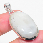Rainbow Moonstone Handmade 925 Sterling Silver Gift Pendant 1.81 t4v69