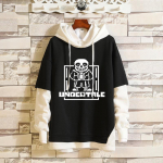 Undertale Paari Moodi Dressipluus: Meeste ja naiste kaheosaline kapuutsiga pusa M