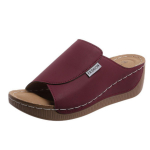 Naiste moekindlad sussid &ndash; mugav kaaretugi, stiilsed hingavad v&auml;lissussid, lahtise varbapaelaga seljakonts Keskmise kontsaga jalussandaalid 41