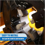 4Pcs 47745 Threading Machine Dies 1/2inch to 3/4inch NPT Multifunctional Accessories for Universal