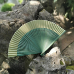 Gradient kokkupandav ventilaator Kaasaegne lihtsus majapidamiskaunistused k&auml;sit&ouml;&ouml; Hanfu kaasaskantav kokkupandav ventilaator hommikumantlid fotorekvisiidid Klassikaline punane