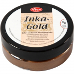Peinture m&eacute;tallique - Inka-Gold - 50 ml - Marron Dor&eacute; - Brillant - Mixte