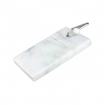 Manufacturer 13841 Coupe-foie gras/fromage sur marbre. Livr&eacute; avec 2 fils inox de rechange. Dimensions : 18 x 12 x 4 cm.