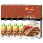 Shan Seekh Kabab Masala, 50 g, 4 pakki