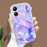 Armas koomiksimustriga kreemja tekstuuriga korpus, lainelise servaga pehme silikoonkaanega telefoni&uuml;mbris Xiaomi Redmi jaoks Redmi 13 valge