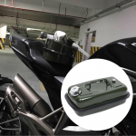 Mootorratturi iste K&uuml;tusekanister Paak Mahuti Multifunktsionaalne &Otilde;li Bensiini hoiustamise t&uuml;nn 3L Aluminum Lid