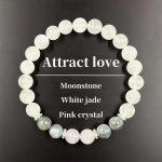 Kuumalt m&uuml;&uuml;dav looduskivist k&auml;ev&otilde;ru kristallhelmestega elastsel n&ouml;&ouml;ril