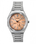 Citizen Zenshin Super Titanium Oranži sihverplaadiga Automaatne NJ0180-80Z 100M Meeste k&auml;ekell oranž