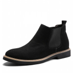 S&uuml;gis Talv Chelsea Saapad Meeste Briti Stiilis Suede Nahast Kingad Meeste Slip-on Vabaaja Pahkluusaapad Meeste Suur suurus 46 bota masculina 38