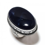 Sodalite Handmade 925 Sterling Silver Jewelry Ring Size 6 j9v07