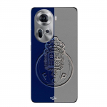 Coque de t&eacute;l&eacute;phone - Maniacase - Oppo Reno 11 5G - Silicone - Souple - FCP Porto - Bleu et gris