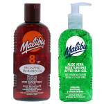 Malibu p&auml;evitus&otilde;li SPF8 200ml + Aloe geel p&auml;rast p&auml;evitamist 200ml