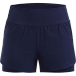 Under Armour Flex Kootud &Uuml;hev&auml;rvilised Kahes &Uuml;hes L&otilde;dvad Keskmise V&ouml;&ouml;kohaga Kolmveerand L&uuml;hikesed P&uuml;ksid Naiste l&uuml;hikesed p&uuml;ksid Tumesinine 1376936-410 S