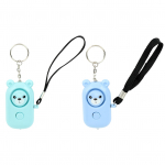 2 TK Turvaalarm Karu Stiilis H&auml;daabi Alarmid V&otilde;tmehoidja Kaitsevahendid Naistele T&uuml;drukutele Lastele sinine