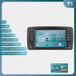 Hizpo 2Din Android 13 Autoraadio Mercedes Benz R-klassi W251 R300 R280 R320 2005-2017 jaoks Multimeedia Video M&auml;ngija Navigatsioon Intelligentne RDS GPS Carplay P1 4Core 1G 32G blue