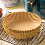 Kleepumatu &Otilde;likindel K&uuml;psetuspaberist Matt Frit&ouml;&ouml;ri Paberist Vooder K&uuml;psetamiseks Mikrolaineahju Lehed Spetsiaalne K&uuml;psetamine BBQ R&ouml;stimine 50PCS