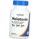 Melatoniini tabletid, Melatonin 10 tabletti, Nutricost 240 tabletti (72647030) 240tab