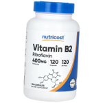 Vitamiin B2, Riboflaviin, Vitamin B2 400, Nutricost (36647049) 30caps