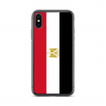 Coque pour iPhone - Drapeau de l'Egypte - iPhone XS Max - Silikoonist supp - Disain - Mitmev&auml;rviline