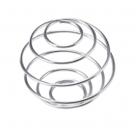 5 tk Protein Shaker Ball roostevabast terasest vispli pallid valgukokteilide jaoks Piimakokteilide roostevastane kohvivahustaja pall S