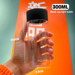 K&uuml;lmpruulitud tee veepudel Filter Veetass Kaasaskantav sportimiseks Piimatee Puuviljamahl Joogitass Kodu L&auml;bipaistev