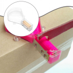Leather Edge Painting Box DIY Easy to Use Premium Edges Paint Tool Practical Portable Shallow Tooth