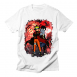 Naruto T-s&auml;rgid Meeste T-s&auml;rgid Kvaliteetsed Mugavad Hingavad Graafilised Anime Harajuku Fashi M