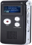Salvesti - Nutikas - 8 GB - Digitaalne diktofon - VOR funktsioon - MP3-m&auml;ngija