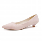 Naiste 3cm madala kontsaga pumbad terava ninaga kleidikingad seemisnahast lakoonilised kontorikingad naiste &uuml;ksikud kingad daamide t&ouml;&ouml;kingad zapatos mujer 39 roosa