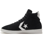 Converse Cons Pro Nahast Klassikalised Mitmek&uuml;lgsed Vabaaja Libisemiskindlad Kulumiskindlad K&otilde;rge s&auml;&auml;rega Rula kingad Unisex Puhtalt Mustad 37 black