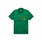 Polo Ralph Lauren Ss23 Kirjalogo Tikitud Pullover L&uuml;hikeste Varrukatega Polo S&auml;rk Meeste polo s&auml;rgid Roheline MNPOKNI1N822261-300 L