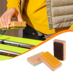 3 Pieces Snowboard Brush Set ing Tool Ski Brushes Nylon/horsehair