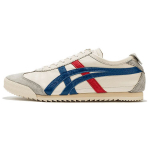 Onitsuka Tiger Mexico 66 Deluxe Valged Deluxe Sinised Naiste Tennised 1182A465-100 35.5