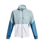 Under Armour Legacy V&auml;rviplokkidega Kootud Kapuutsiga Treeningjakk Meeste Jakk Sinine 1345405-478 L