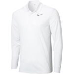 Nike Solid Logo pikkade varrukatega meeste polos&auml;rk, valge DN2345-100 S