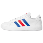 Adidas Grand Court TD Valge Sinine Punane Meeste Tennised Pilvevalge Kuninglik Sinine Elav Punane GW9252 42 white