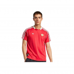 Adidas Originaalid Triibuline Mugav Mitmek&uuml;lgne L&uuml;hikeste Varrukatega T-s&auml;rk Meeste Topid Punane JF0386 2XL