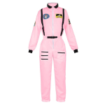 T&auml;iskasvanute astronauti kost&uuml;&uuml;m Cosplay Naistele Meestele Kosmoseastronaut Kost&uuml;&uuml;m Lastele Kombinesoon T&otilde;mblukuga Pere Kosmose&uuml;likonna Kost&uuml;&uuml;m Karneval 150 white