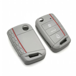 3 nupuga klappv&otilde;tme silikoonkate sobib VW GOLF 7 MK7 SKODA SEAT 2014 2015 2016 FOB HOLL OCTAVIA COMBI LEON IBIZA CUPTRA korpusele hall v&auml;rv