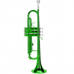Vaskpuhkpilli trompetimuusika puhkpill koos abiliste t&ouml;&ouml;riistade komplektiga (Roheline)