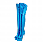 Mood Uued Mustad Rohelised Veekindlad Platvorm 16cm K&otilde;rged Kontsad &Uuml;le P&otilde;lve Saapad Naiste Moeshow Postitants &Uuml;mara Ninaga Saapad 35-45 35