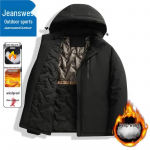 Jeanswest Men's Padded Hooded Winter Jacket 2XL