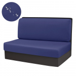 Veekindel Piimasiidist Elastne Haagissuvila Spetsiaalne Diivanitoolipadi Kate Paksenenud Kulumiskindel Libisemiskindel Kate Kate Lihtne Lahti V&otilde;tta ja Pesta a set (1 backrest cover + 1 seat cushion cover) tumesinine v&auml;rv