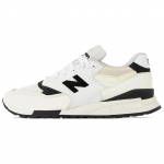 New Balance Teddy Santis X 998 Valmistatud USA-s 'White Black' tossud U998TI 39.5