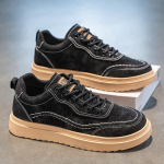 Meeste kingad Trend Meeste tossud Seemisnahast Slip on Meeste Loaferid Uued Mugavad platvormid T&ouml;&ouml;kingad Zapatillas Informales 39