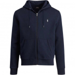 Polo Ralph Lauren &Uuml;hev&auml;rviline hobuse logoga tikitud kapuutsiga lukuga pikkade varrukatega dressipluus Naiste dressipluus 211700350-002 XS