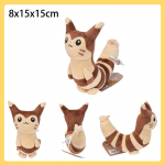 Uus Pokemon Furreti pehmem&auml;nguasi L&auml;ikiv roosa pruun Armas Furret t&auml;idisnukk U Shanpe Pehme kaelapadi Kvaliteetsed s&uuml;nnip&auml;evakingitused